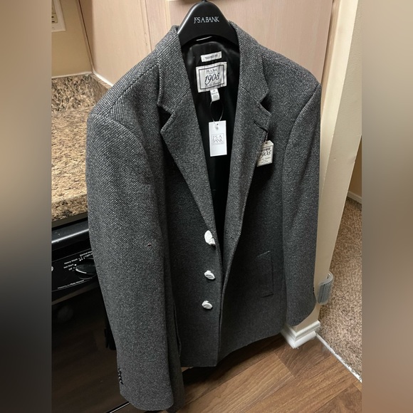 Jos. A Bank 1908 Tailored Fit Pea Coat 44R BRAND NEW - Picture 1 of 3